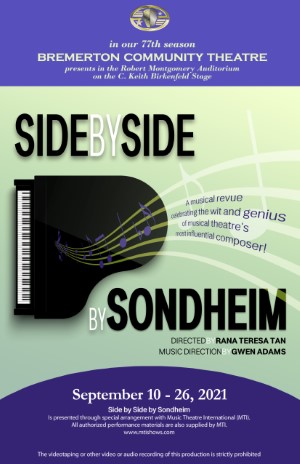 Side by Side by Sondheim poster
