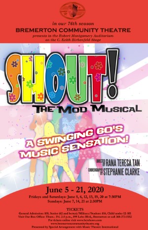 Shout! The Mod Musical poster