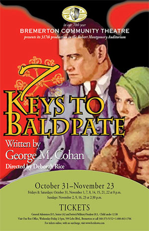 7 Keys to Baldpate poster