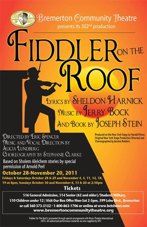 Fiddler On The Roof poster