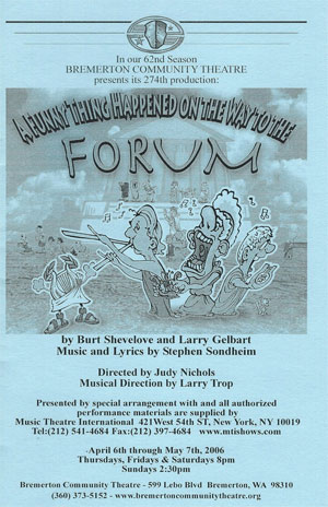 A Funny Thing Happened On The Way to The Forum poster