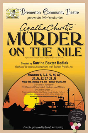 Murder On The Nile poster
